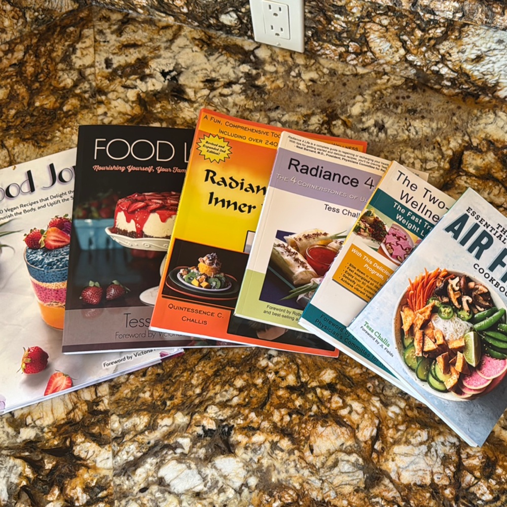 Tess Challis Vegan Cookbook Collection